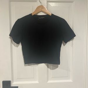 Women’s Zara Black Baby Tee